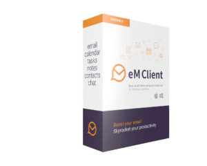 eM Client desktop mail application Buy eM Client licenses at 040Hosting: Personal or Business, subscription or one-time, with free trial and optional lifetime upgrades.