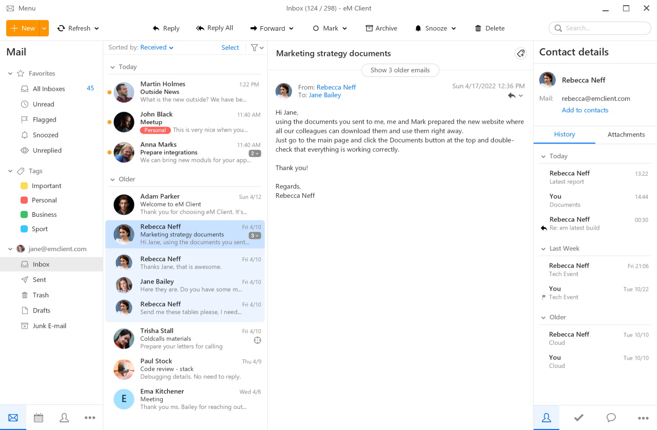 emclient email desktop office mail alternative